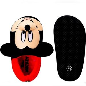 Disney Mickey Mouse Slipper, Toddler Size 7/8.